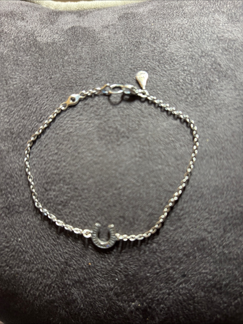 Silver (925) “Good Luck” bracelet. - Picture 5 of 5